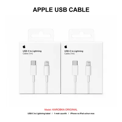 USB CABLE IPHONE 14 KAROBKA ORIGINAL