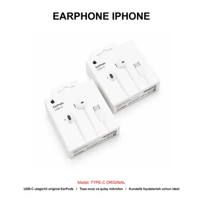 EARPHONE IPHONE TYPE-C ORIGINAL