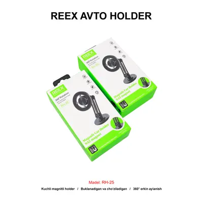 AVTO HOLDER REEX RH-25 BLACK
