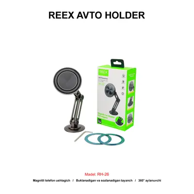 AVTO HOLDER REEX RH-26 BLACK