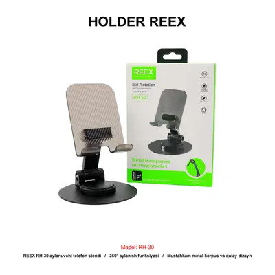 HOLDER REEX RH-30 BLACK