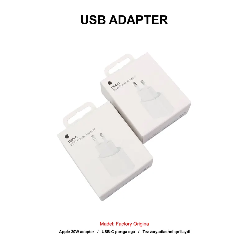 ADAPTER 2PIN 20W (FACTORY ORIGINAL)