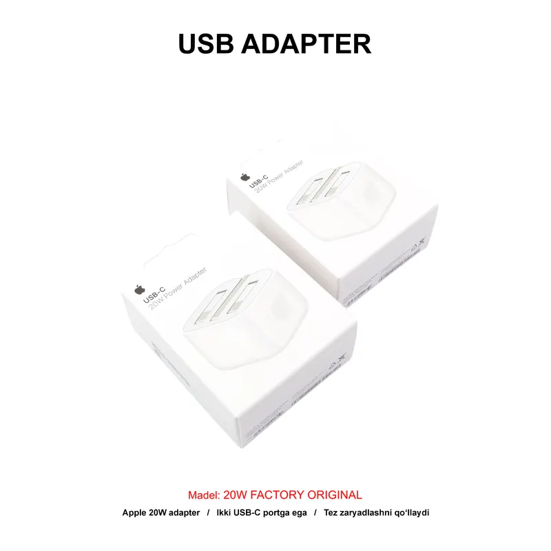 ADAPTER 3PIN 20W (FACTORY ORIGINAL)