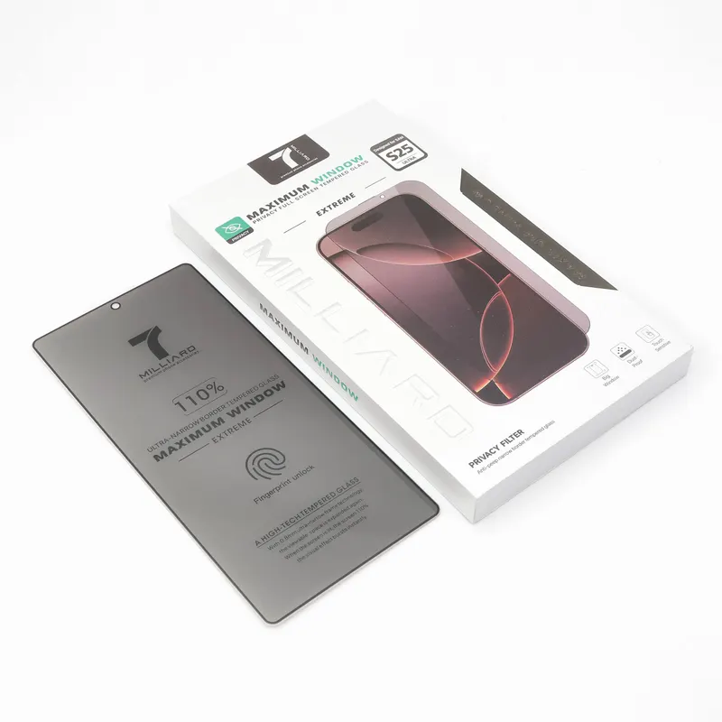 GLASS 7 MILLIARD MAXIMUM WINDOW PRIVACY SAM S25 ULTRA 7MMWPS25U