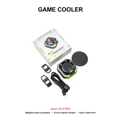 GAME COOLER HK-5 PRO BLACK