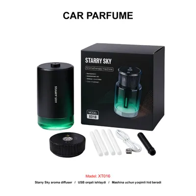 CAR PARFUME XT016 BLACK