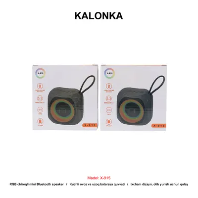 KALONKA X-915 BLACK