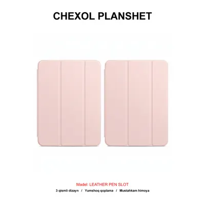 CHEXOL PLANSHET LEATHER PEN SLOT IPAD 10.9 SAND PINK