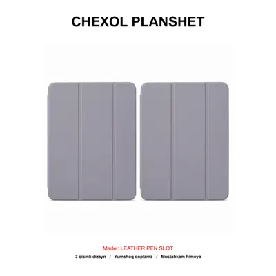 CHEXOL PLANSHET LEATHER PEN SLOT IPAD AIR 11 2025 DARK GREY