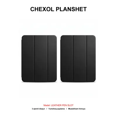 CHEXOL PLANSHET LEATHER PEN SLOT IPAD PRO 11 2024 BLACK