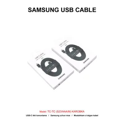 USB TC-TC (S23/AAA/M) KAROBKA BLACK