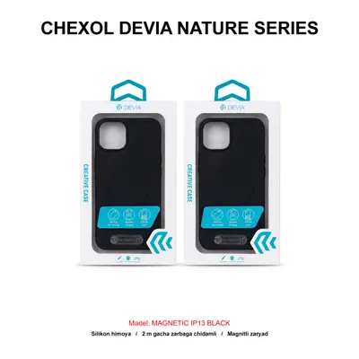 CHEXOL DEVIA NATURE SERIES MAGNETIC IP13 BLACK