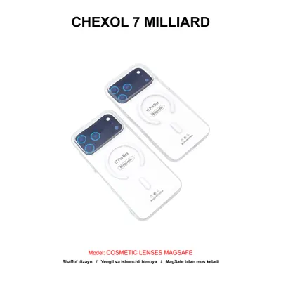 CHEXOL 7 MILLIARD PC MAGSAFE AN-01 IP17 PRO CLEAR