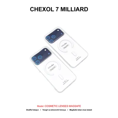 CHEXOL 7 MILLIARD PC MAGSAFE AN-01 IP17 PRO MAX CLEAR