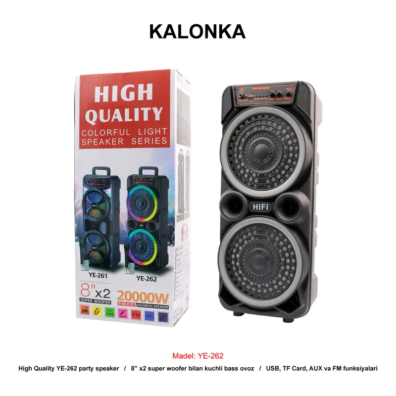 KALONKA YE-262 BLACK