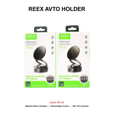 AVTO HOLDER REEX RH-32 BLACK