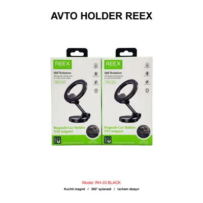 AVTO HOLDER REEX RH-33 BLACK