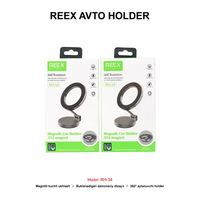 AVTO HOLDER REEX RH-34 BLACK