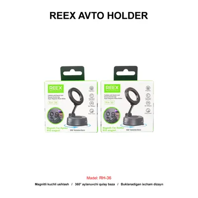 AVTO HOLDER REEX RH-36 BLACK