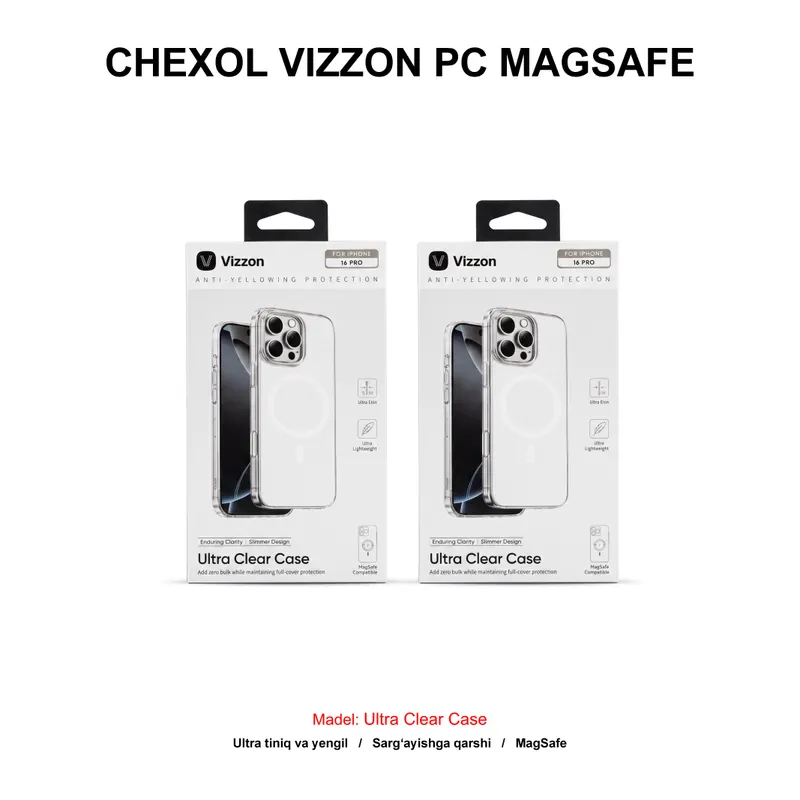 CHEXOL VIZZON PC MAGSAFE VUC16PCL IP16 PRO CLEAR