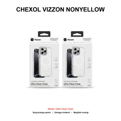 CHEXOL VIZZON PC MAGSAFE VUC16PMCL IP16 PRO MAX CLEAR