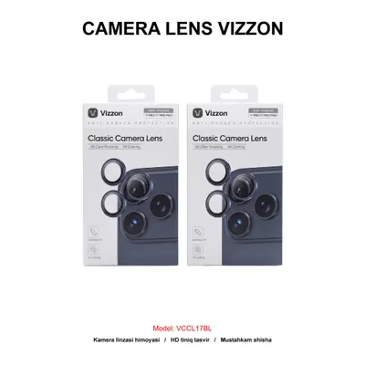 CAMERA LENS VIZZON VCCL17BL IP17 PRO/PRO MAX BLUE