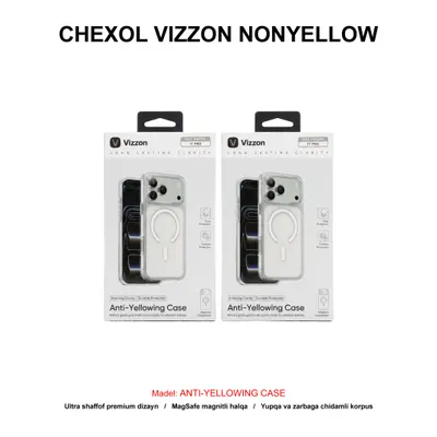 CHEXOL VIZZON NONYELLOW VNYC17PCL IP17 PRO CLEAR