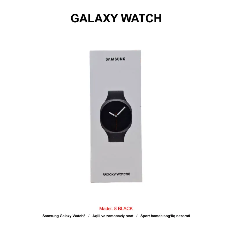 GALAXY WATCH 8 BLACK