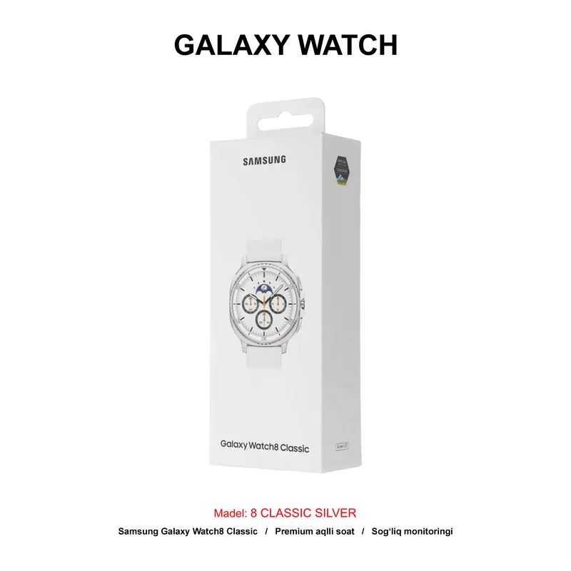 GALAXY WATCH 8 CLASSIC SILVER
