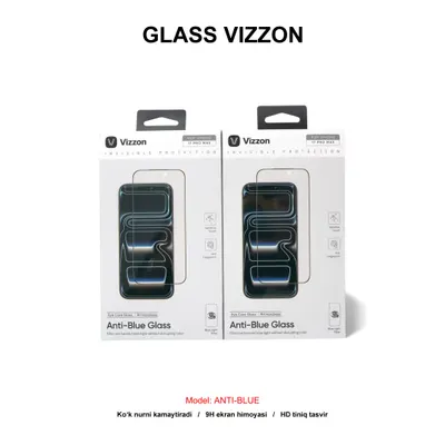 GLASS VIZZON ANTI-BLUE IP17 AIR VABG17A