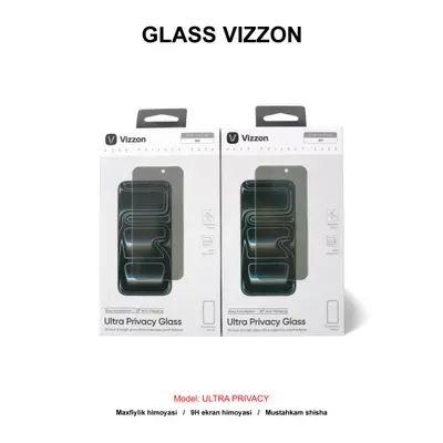 GLASS VIZZON ULTRA PRIVACY IP17 PRO MAX VUPG17PM