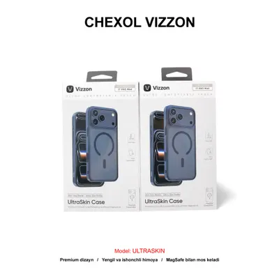 CHEXOL VIZZON ULTRASKIN VUSC17PMBL IP17 PRO MAX BLUE
