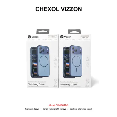 CHEXOL VIZZON VIVIDMAG VVMC17PMBL IP17 PRO MAX BLUE