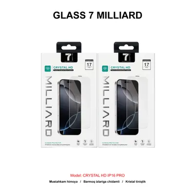 GLASS 7 MILLIARD CRYSTAL HD IP16 PRO 7MCHG16P