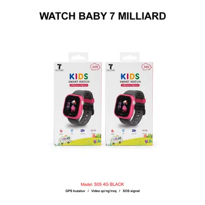 WATCH BABY 7 MILLIARD S05 4G BLACK