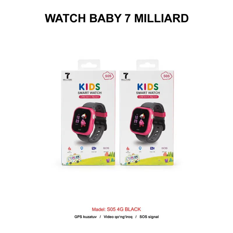 WATCH BABY 7 MILLIARD S05 4G BLACK