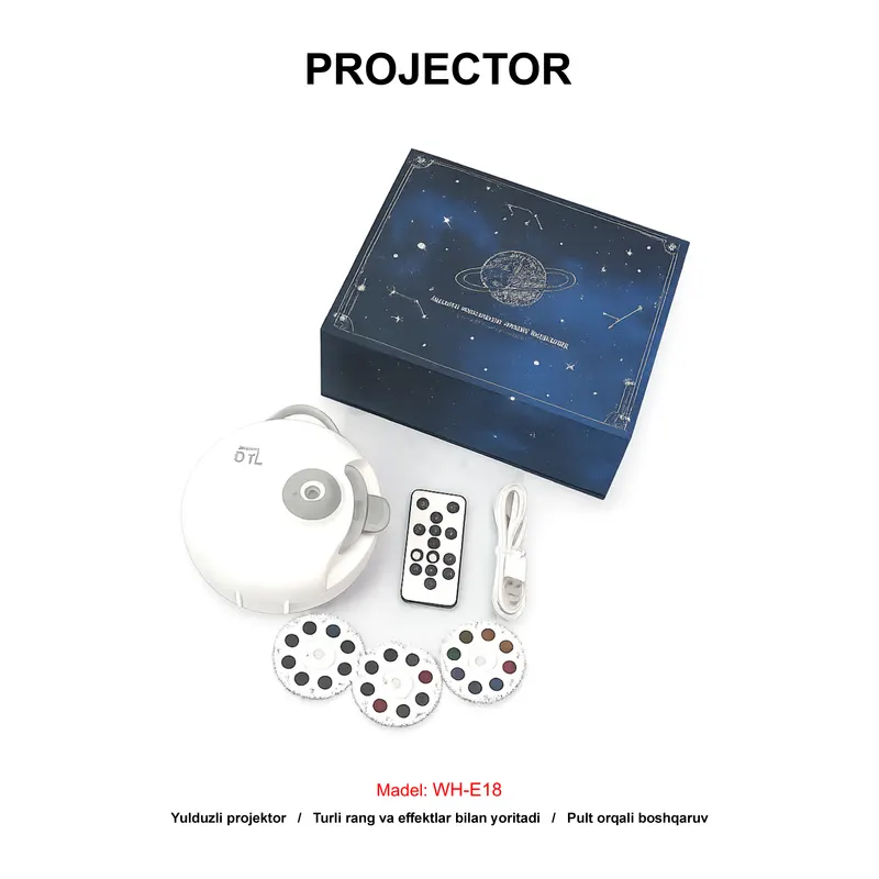 PROJECTOR WH-E18 WHITE