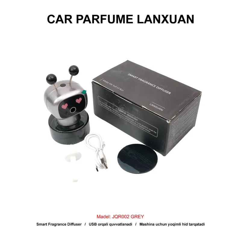CAR PARFUME LANXUAN JQR002 GREY