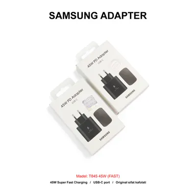 ADAPTER T845 45W (FAST) BLACK