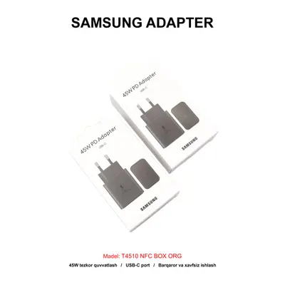 ADAPTER SAMSUNG T4510 NFC BOX (ORG) BLACK