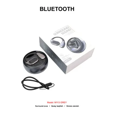 BLUETOOTH M113 GREY