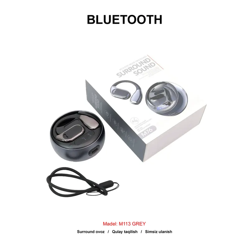 BLUETOOTH M113 GREY