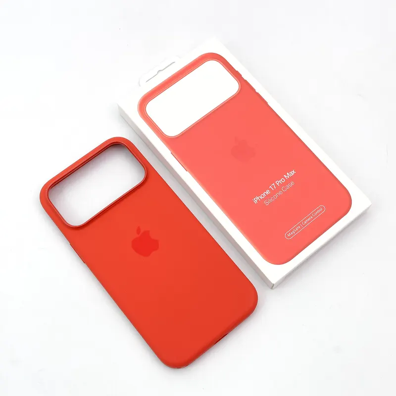 CHEXOL SILICONE MAGSAFE IP17 PRO MAX TERRA COTTA (LUX)