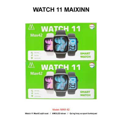 WATCH 11 MAIXINN MAX 42 BLACK