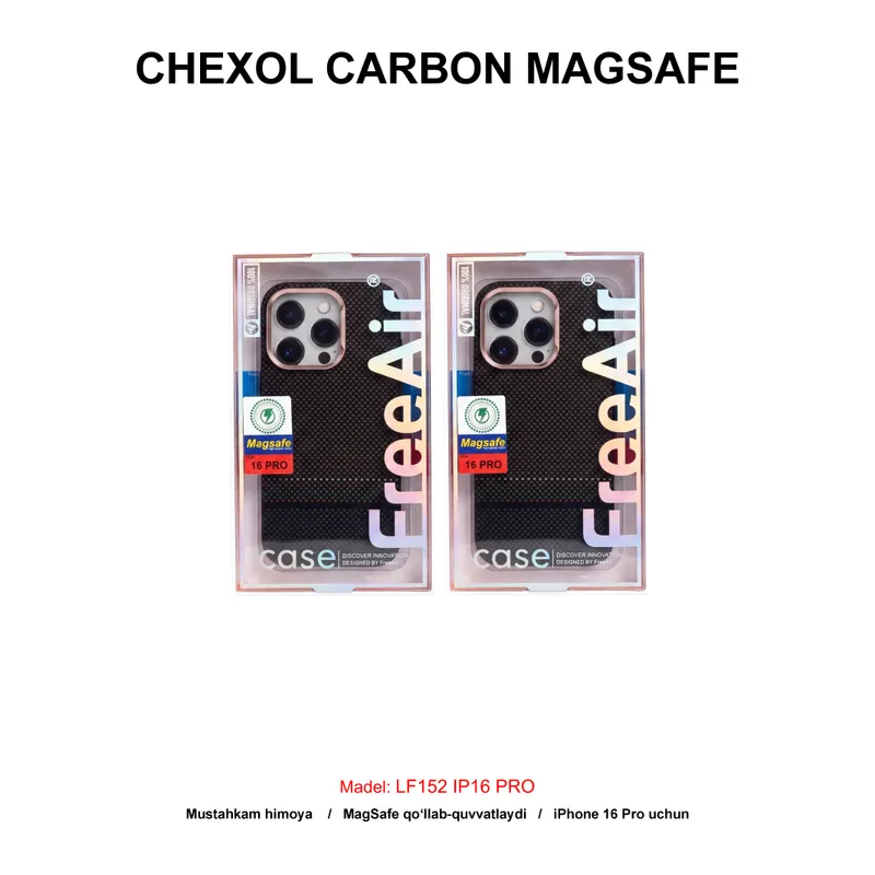 CHEXOL CARBON MAGSAFE LF152 IP16 PRO