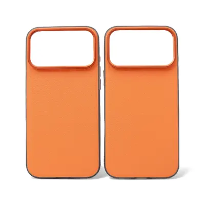 CHEXOL TPU LEATHER MC46 IP17 PRO MAX ORANGE