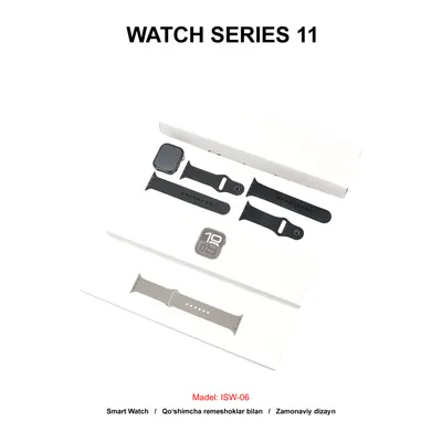 WATCH SERIES 11 ISW-06 BLACK