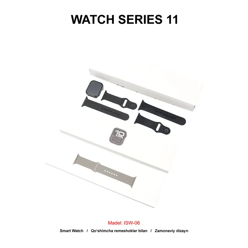 WATCH SERIES 11 ISW-06 BLACK