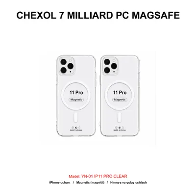 CHEXOL 7 MILLIARD PC MAGSAFE YN-01 IP11 PRO CLEAR