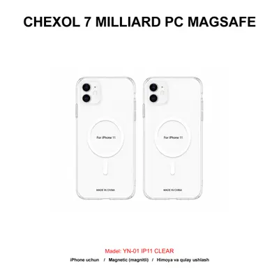 CHEXOL 7 MILLIARD PC MAGSAFE YN-01 IP11 CLEAR